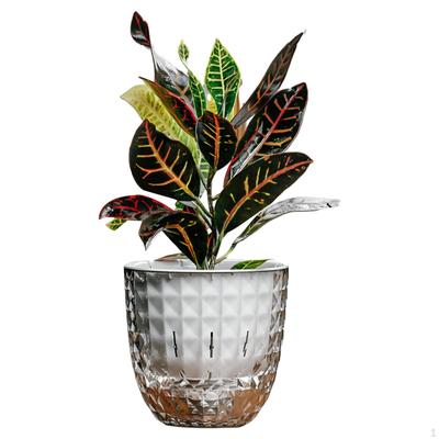 Vaso per piante autoirrigante, fioriera per piante di fiori, vivaio in plastica resistente
