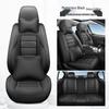 All-Season Leather Car Seat Covers & Cushions with Full Coverage