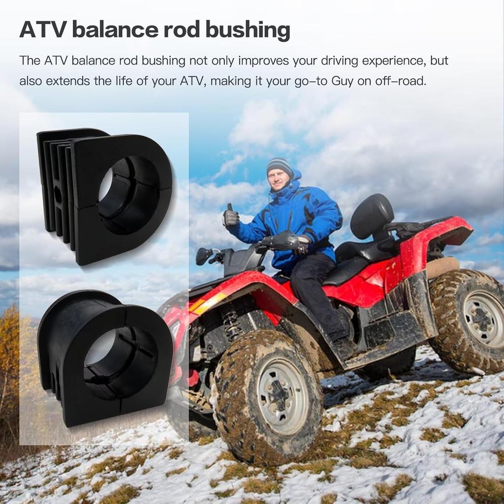 Rear Stabilizer Bar Bushings Fit for 2010-2017 Polaris Ranger 800
