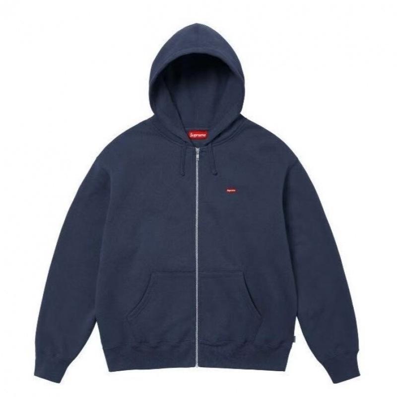 25SS Supreme Trendige Marke Kapuzenpullover mit Fleecefutter und großem Logo