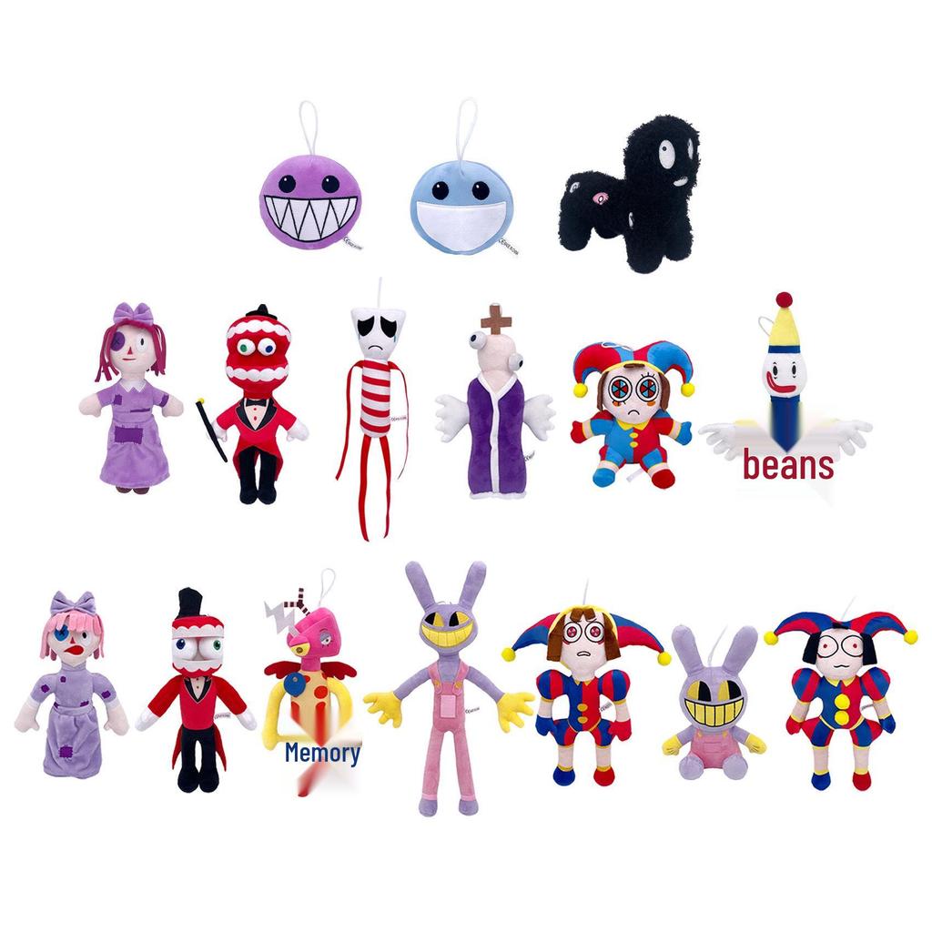 International Style: The Amazing Digital Circus Clown Girl Plush Toy