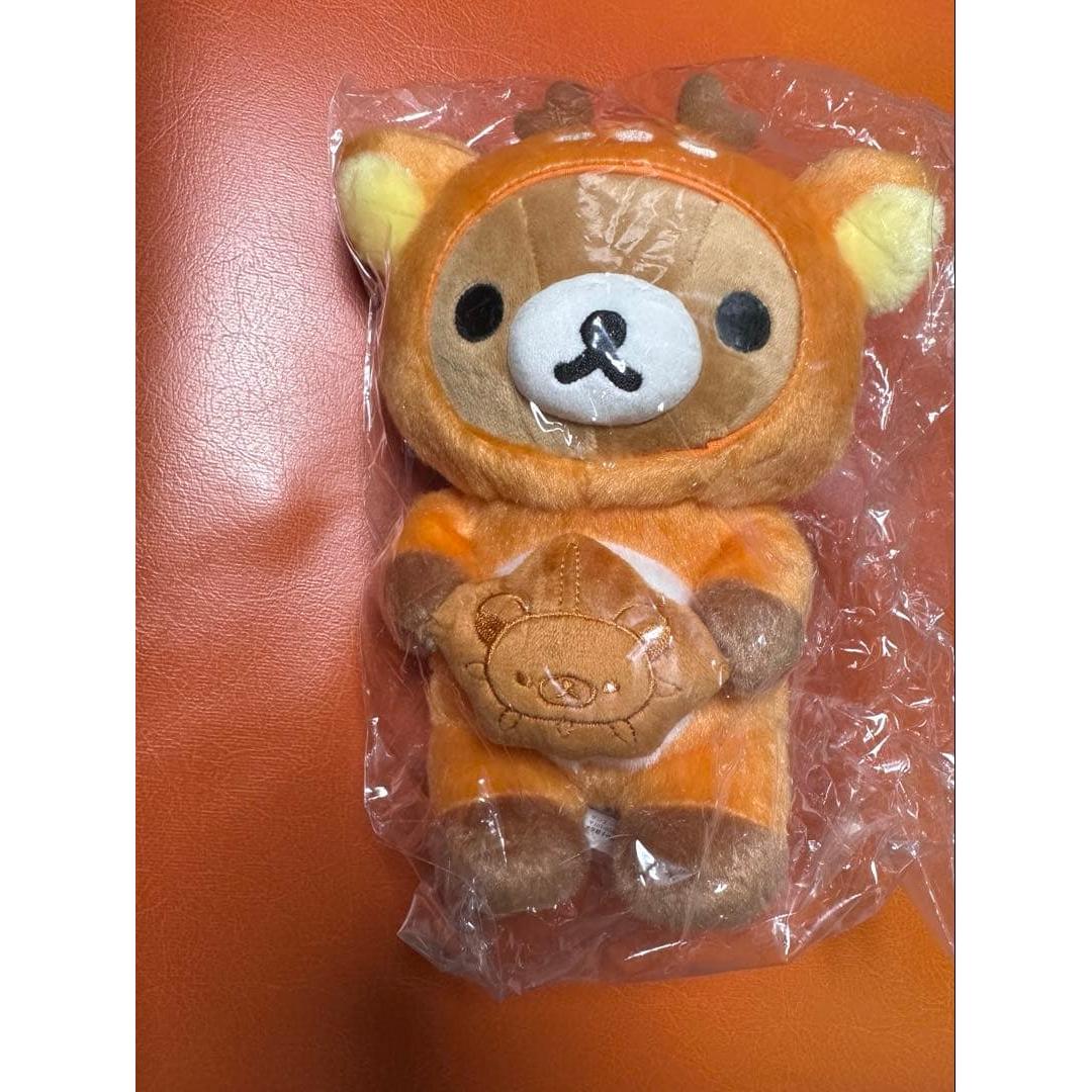 Rilakkuma Sabo Miyajima Limited Rilakkuma Deer Momiji Manju Stuffed Toy