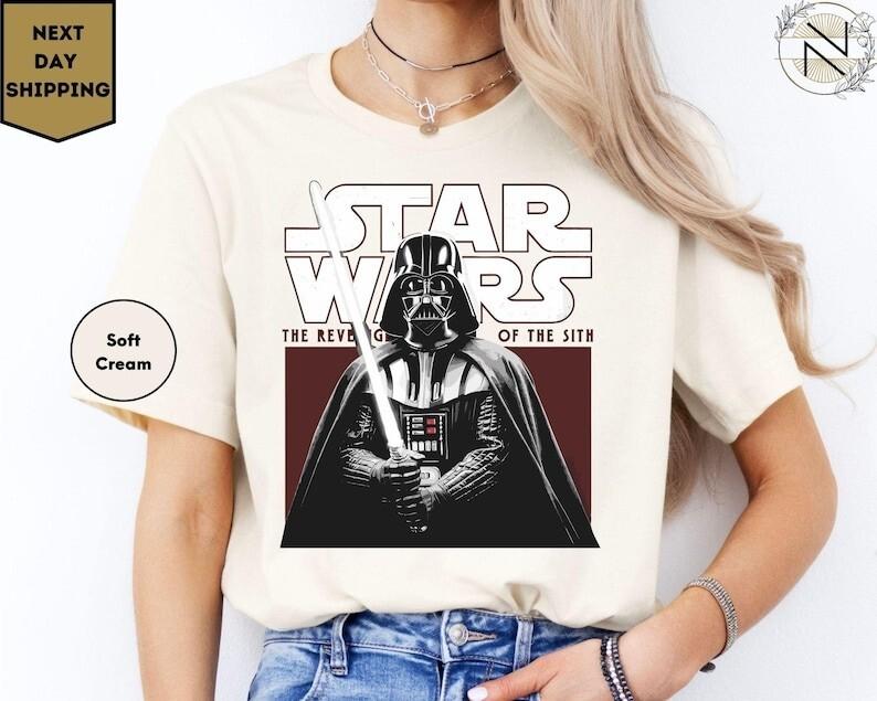 Darth Vader Shirt Sith Lord Tee Anakin Skywalker Shirt Galaxy s Edge Shirt S