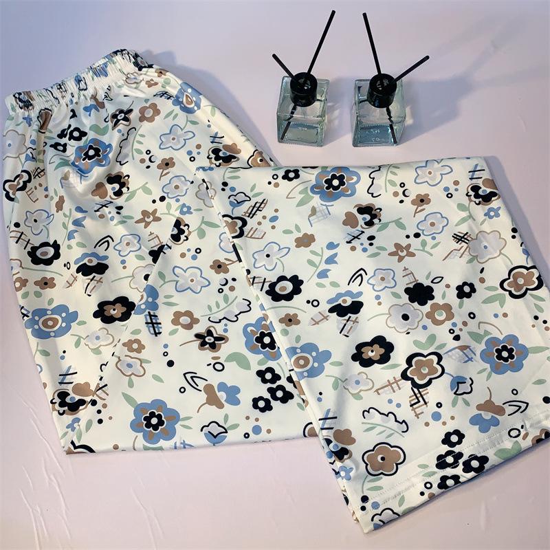 "Women's Cartoon Pajama Pants - Loose, Comfy for Spring/Fall, Perfect Indoors or Outdoors"