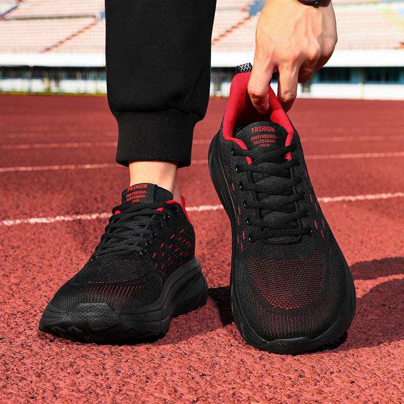 TUINANLE Men’s Mesh Trainers: Wide-toe Design, Breathable and Lightweight, Comfortable and Durable Wide-toe Shoes