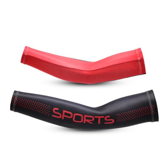 1 წყვილი თხელი მაგარი მაღალი ელასტიურობის მკლავები მამაკაცის ყინულის აბრეშუმის საცხენოსნო მზისგან დამცავი ყდის კოსტუმების აქსესუარები