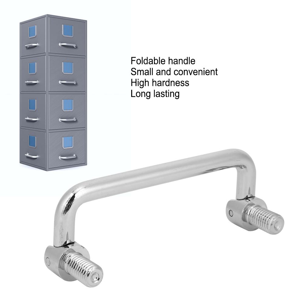 Door Pulls Cabinet Handle Hardware Parts Metal Iron 304 Stainless Steel Silver 100MM