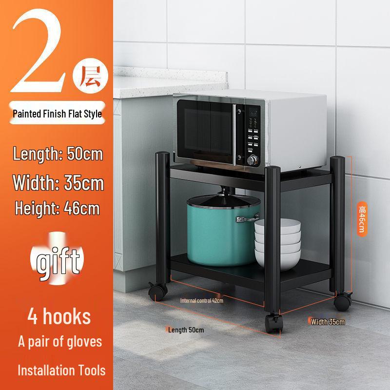Kitchen Storage Rack for Cleaning Supplies and Organization
