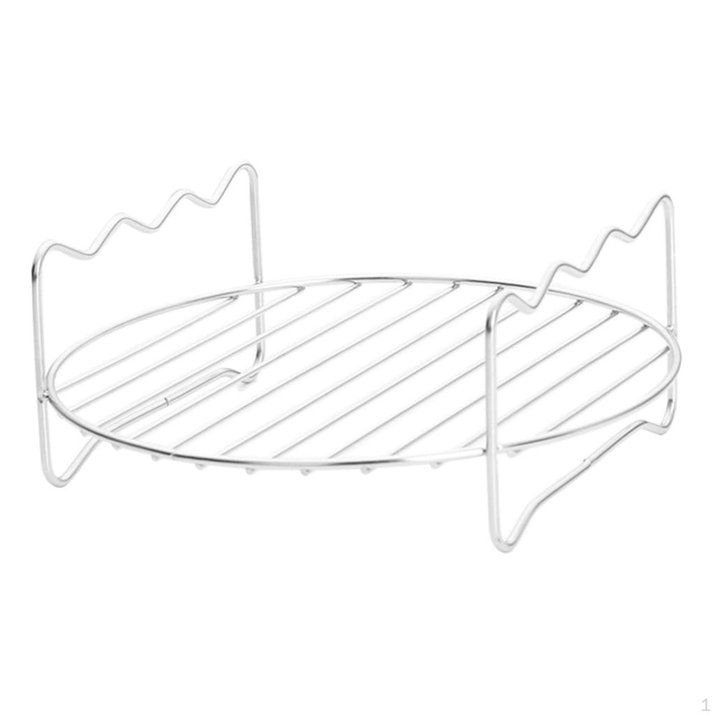 Air Fryer Grillställ, metallugnskylningstillbehör, stativ