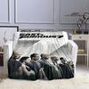 Fast & Furious Printed Blanket Thin Blanket Bed Blanket Flannel Soft and Comfortable Home Travel Blanket Birthday Gift