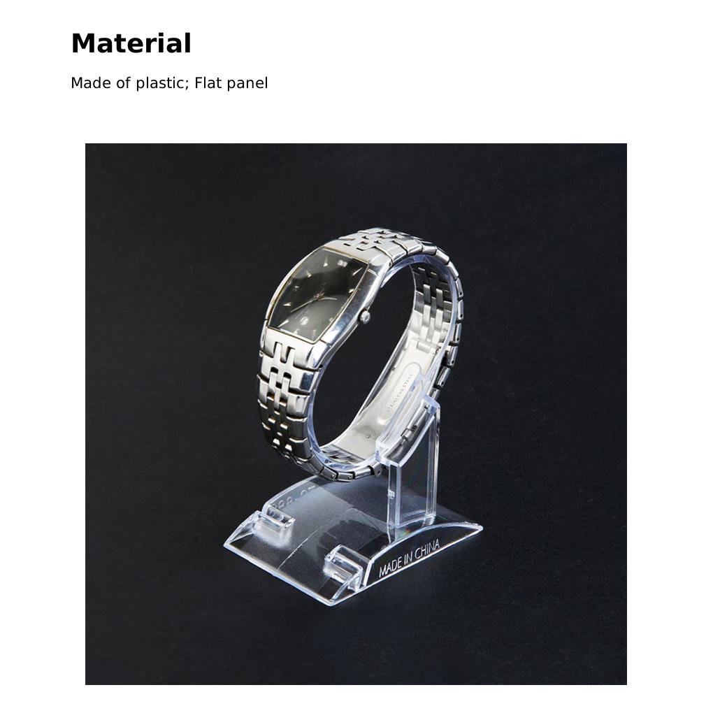 Display Rack Transparent Jewelry Display Stand Lightweight Watch Holder Accessories Headband Showing Holder Show Case Stands