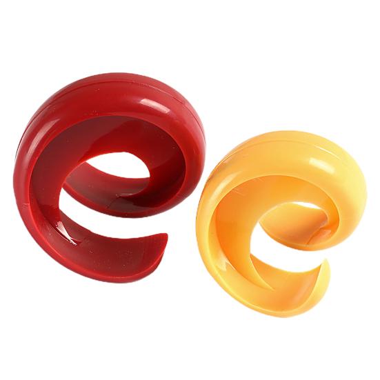 2Pcs Sausage Cutter Simple Operation Reusable Spiral Shape Hot Dog Slicer for Home Kitchen Restaurant