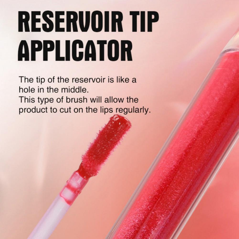 Set of 6 Lip Gloss Glittering Moisturizes and Hydrates Lip Gloss