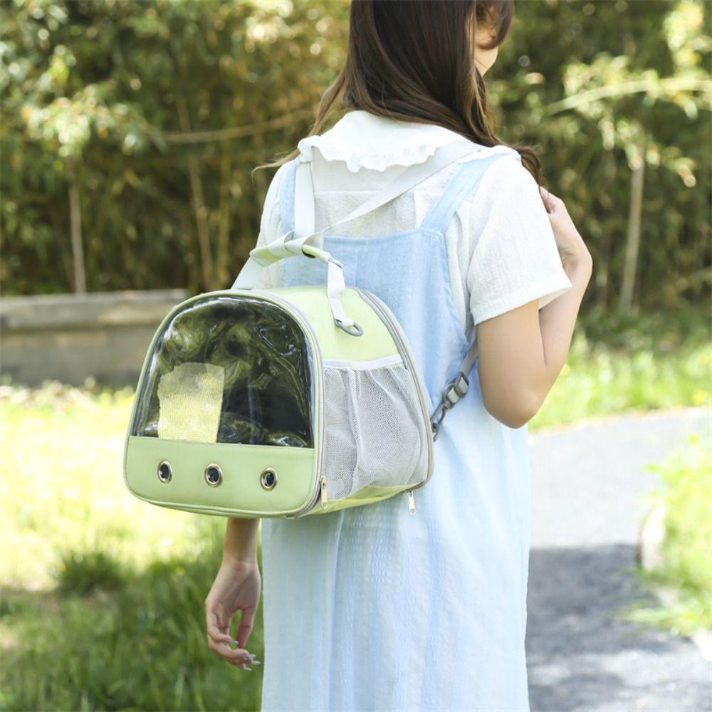 Breathable Cat Backpack Comfortable Parrot Carrier Bag Pet Accessories Pet Handbag  Pet Supplies