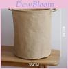 Cotton Linen Storage Basket With Foldable Design For Clothing And Toys Home Organization