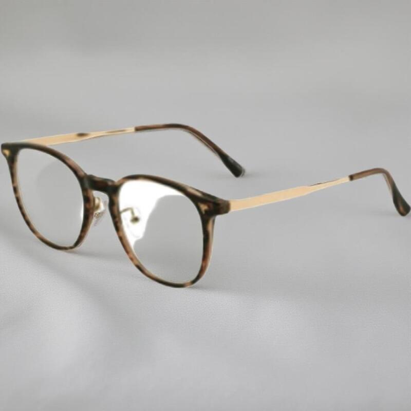 

Men and women couple classic round glasses fashion color lenses Black-gray