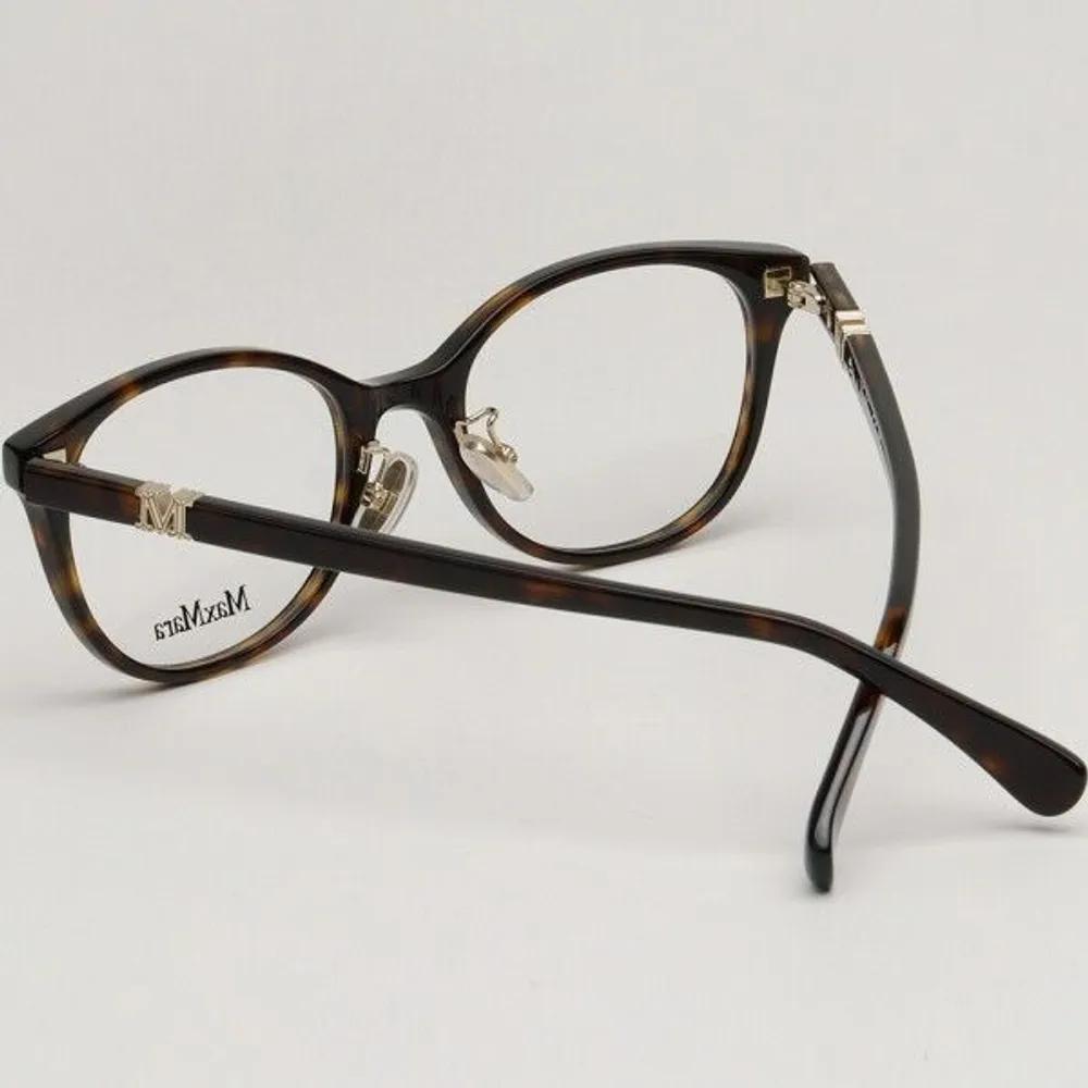[MaxMara] Eyeglass Frames MM5126 D 052 Leopard Print Horn-rimmed Glasses for Women and Men