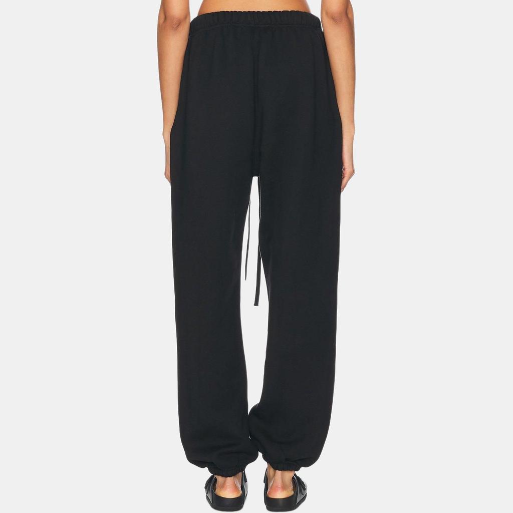 Fear of God Essentials Fleece Sweatpant Black Women Bottoms 130BT245160FW