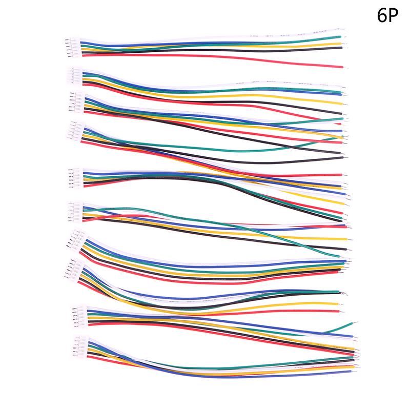 10 Stück Gh1.25 4P/5P/6 Pin Jst Gh Serie 1.25 Stecker mit Kabel 10Cm 1571 28 Awg 1.25Mm mit Verriegelungsklemme Kabel