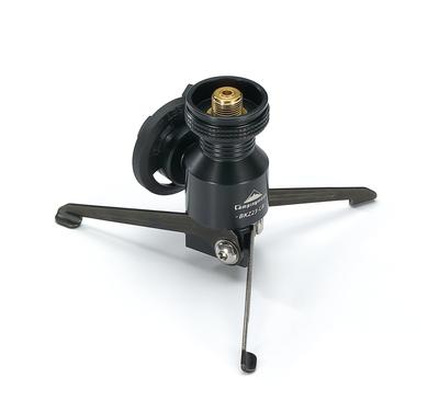 CAMPING MOON CB Can Stand Type Vertical Conversion Adapter Stand Type Gas Conversion Adapter Black Gear BKZ23-CB