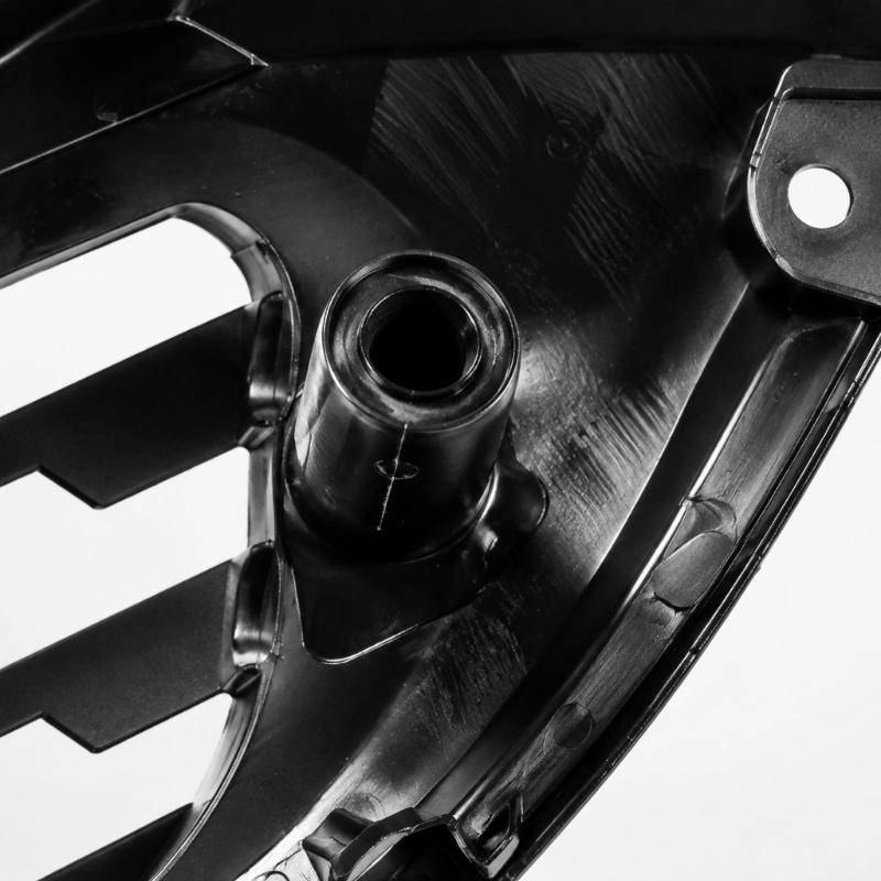 Louvered Motorcycle Side Cover Pair for XADV750 2021-2026, Black ABS Panels with Multiple Visible Attachment Points