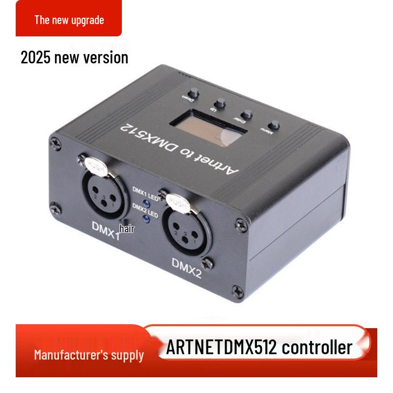 DMX512 Wireless Lighting Controller with LCD: Transceiver, Transmitter, Receiver for Stage Lights