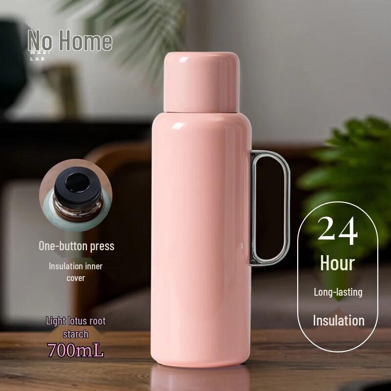 Wuchaju 700ml 316 SS Tea Infuser Pot with Glass Liner