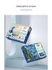 Magic Domain Micro Diamond Starry Night Wave Building Blocks - Advanced Assembly Art Ornament for Adults