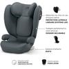 Siège auto cbx by cybex solution b3 i-fix 3 à 12 ans - 15 à 50 kg - 100 à 150 cm - gris