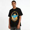 Summer Time Is Coming Go To Paradise Scenic Print Tee Pure Cotton T-shirt