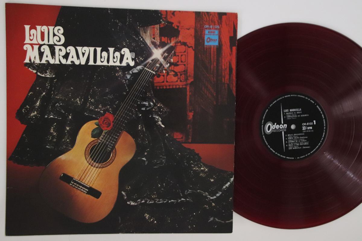 LP Record LUIS MARAVILLA - Luis Maravilla OR8105 ODEON Japan Latin Used