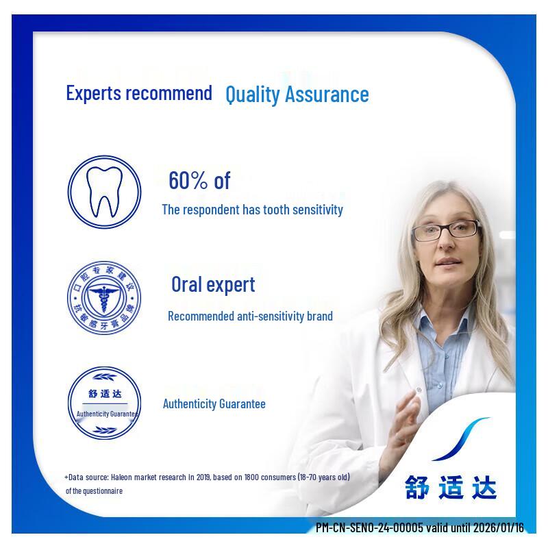 Sensodyne Professional Repair & Whitening Fluoride Toothpaste