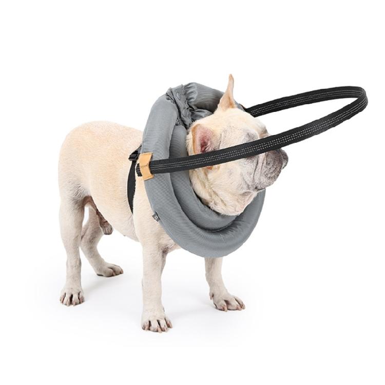 Multifunktionsgeschirr für sehbehinderte blinde Hunde & Katzen Leicht verstellbar Weich und bequem Blindenhund-Führgerät