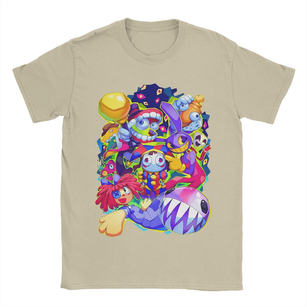 The Amazing Digital Circus T Shirts Women Cartoon Graphic Tees Vintage Tshirt Print Summer Top Women T Shirt Casual Clothing