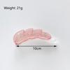 New 10cm Banana Hair Clips Acrylic Colorful Leaves Ponytail Clip Hair Accessories Grip Clips The Back of The Head Claw Clip