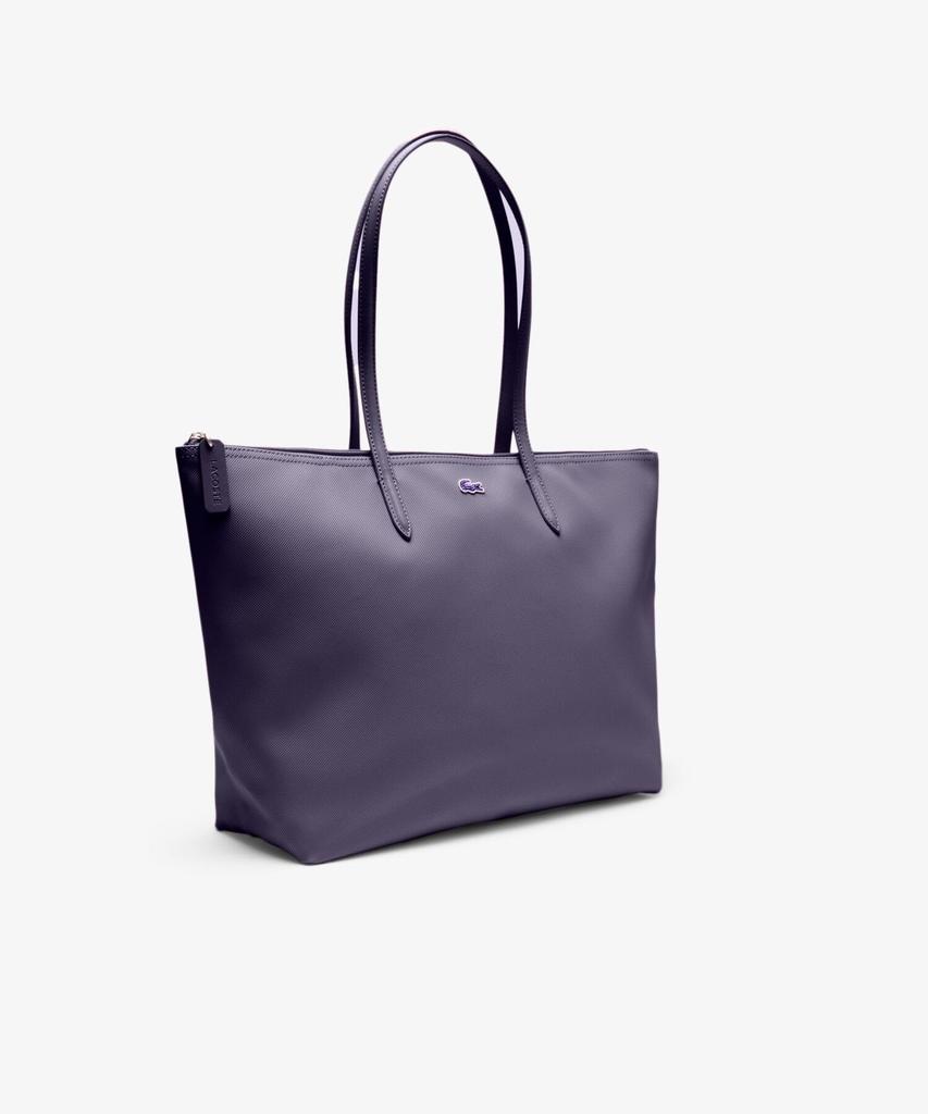 Petit Large Tote Bag NF1888PM Violet Free Size [Lacoste] [Official] L.12.12 Piqué