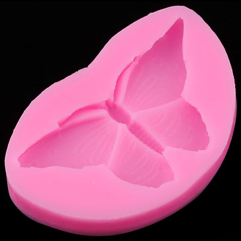 Butterfly Shape Silicone Baking Mold Candy Chocolate Fimo Clay DIY Craft Cupcake Fondant Cake Decorating Tool