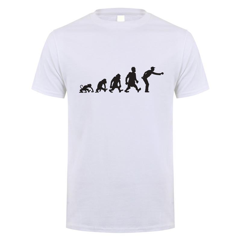 Εξέλιξη της Πετάνκ Μπλουζάκι Κοντομάνικο Βαμβακερό Δροσερό Αστείο μπλουζάκια πετάνκ ανδρικά ρούχα JL-057