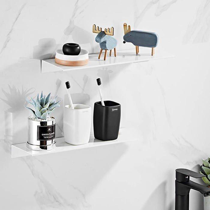 Etagère murale - dantolo - acrylique - design contemporain - installation sans perçage - 22x9.3x6 cm