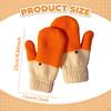 Women Winter Gloves Thick, Lovely, Cute, Thermal Soft Lining Funny Goose