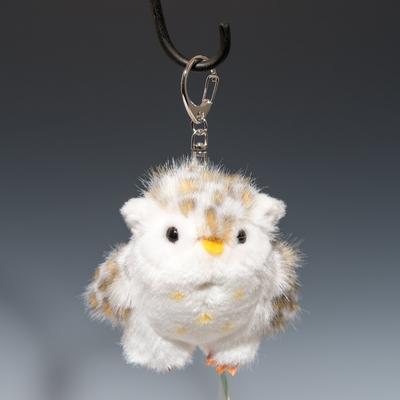 Takenoko Petit Bosvriendjes Sleutelhanger Uil Wit Pluche Speelgoed 68122