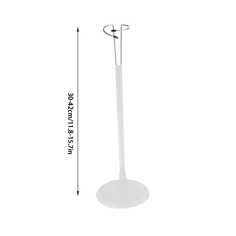 1Set Plastic Multi-sized Display Holder White/Black Adjustable Professional Dummy Puppet Wrist Doll Stands Bracket Support