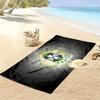 Brasilien Nationalmannschaft Print Strandtuch, Großes Weiches Schnelltrocknendes Handtuch für Strand Camping Schwimmen