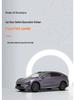 Zhijie R7 Alcantara Car Door Button Ultra-Thin Interior Protective Sticker