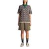 adidas Originals X Brain Dead Collaboration Trefoil SS25 Sports Fashion Comfortable Short Sleeve Polo Shirt Unisex Polo Shirts Dust-Sand JN7151