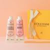 LOCCITANE Fleur de Cerisier Sakura Cherry Blossom Rose Hand Cream 30mL x 2 Bottles Gift Set