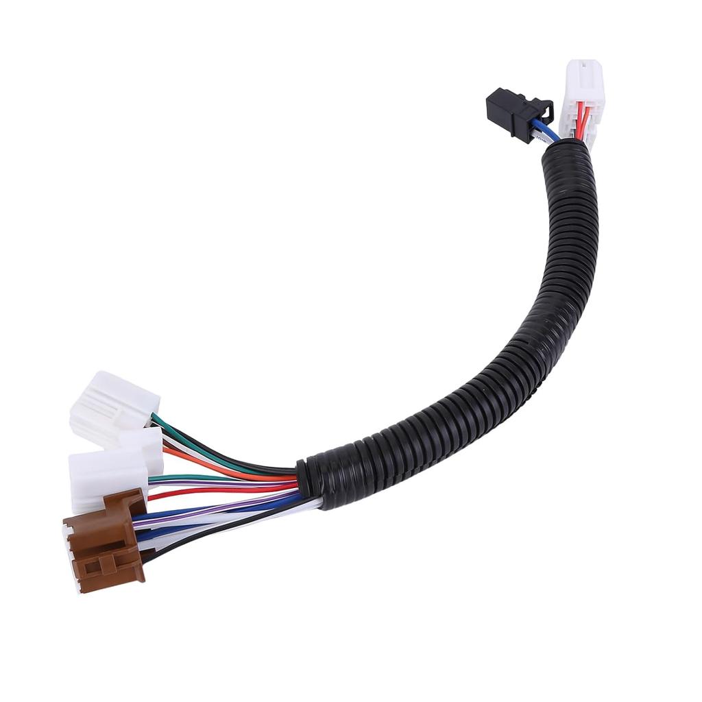 4 Way Flat Trailer Wiring Harness Kit Compatible with Infiniti QX60 2014-2020, for Nissan Pathfinder 2013-2020 4 Way Flat T-Connector Harness,