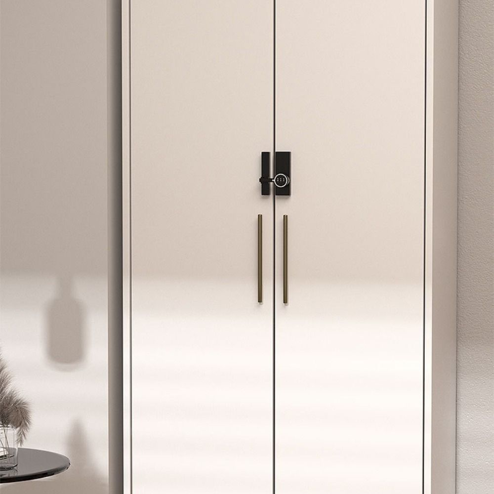 New Zinc Alloy Password Door Lock 3-Digit Password Luminous Barn Door Lock 180 Degree Durable Security Door Buckle Storage Room