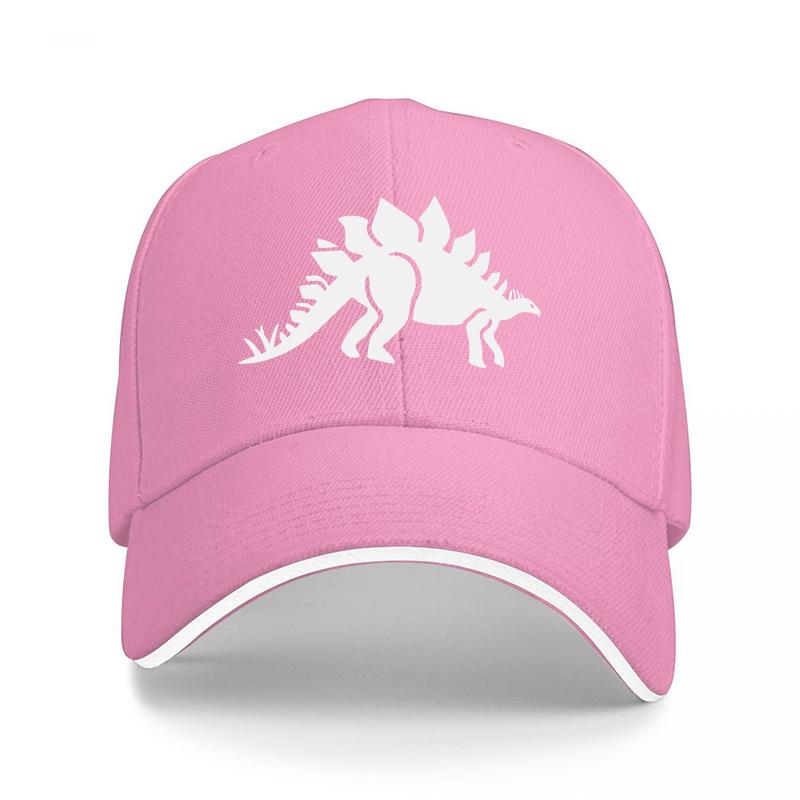 Dinosaur Sandwich Brim Baseball Cap Adjustable Hip Hop Hat Lightweight Printed Unisex Casual Outdoor Daily Accessories Gift