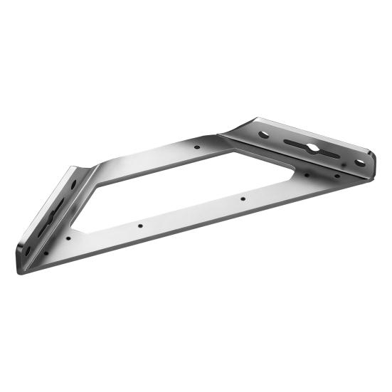 Rechtwinkliger Halterungsstützrahmen mit porösem Design Dekorative Eckwinkel Kratzfeste Oberflächenbehandlung Winkel